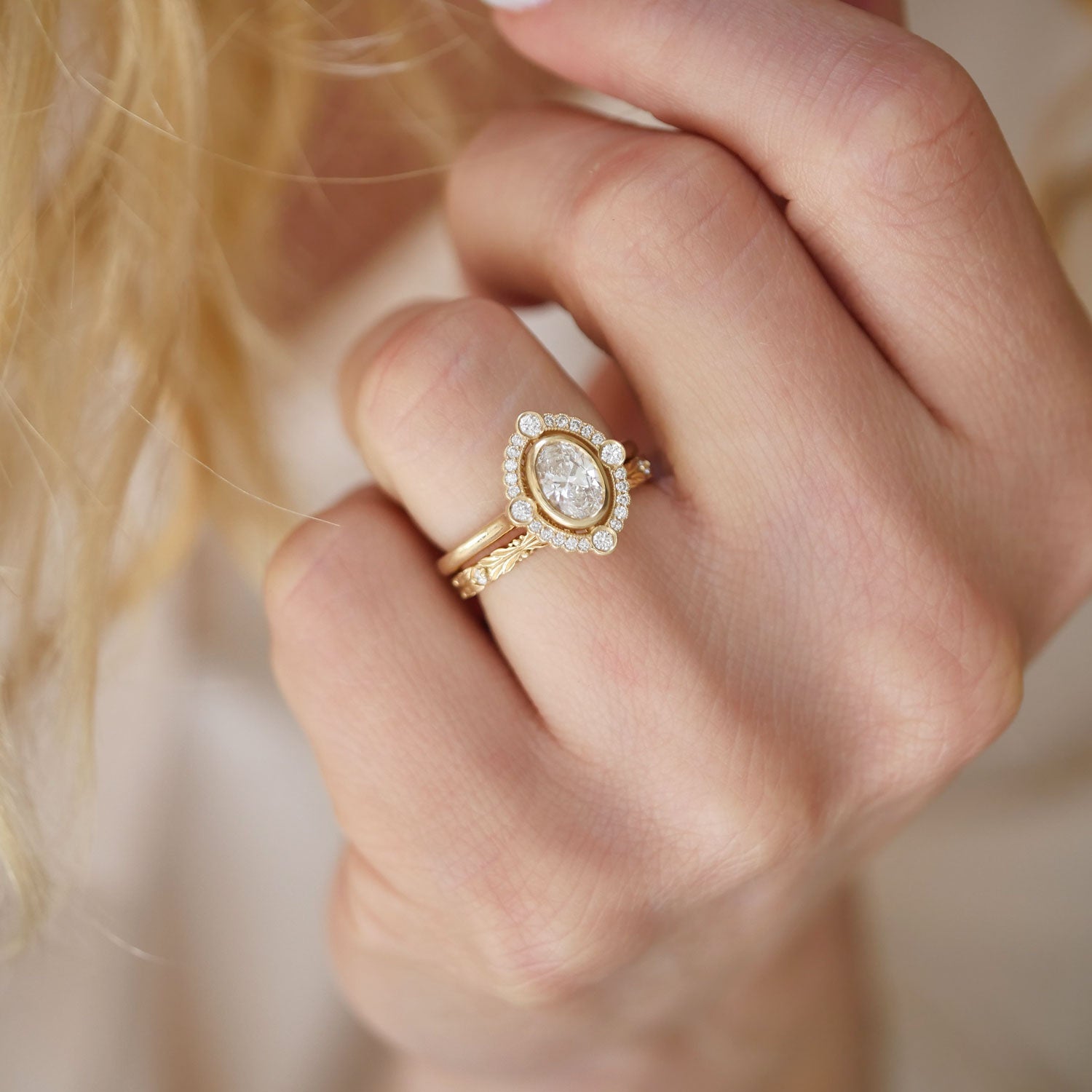 Beautiful Unique Engagement Ring | Bella Ring | Sylvie Jewelry